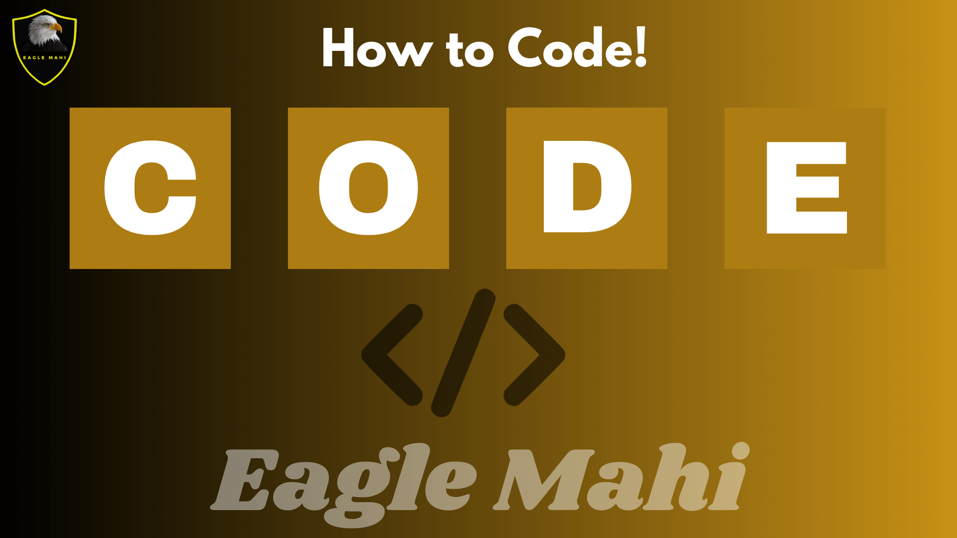 Learn how to code?